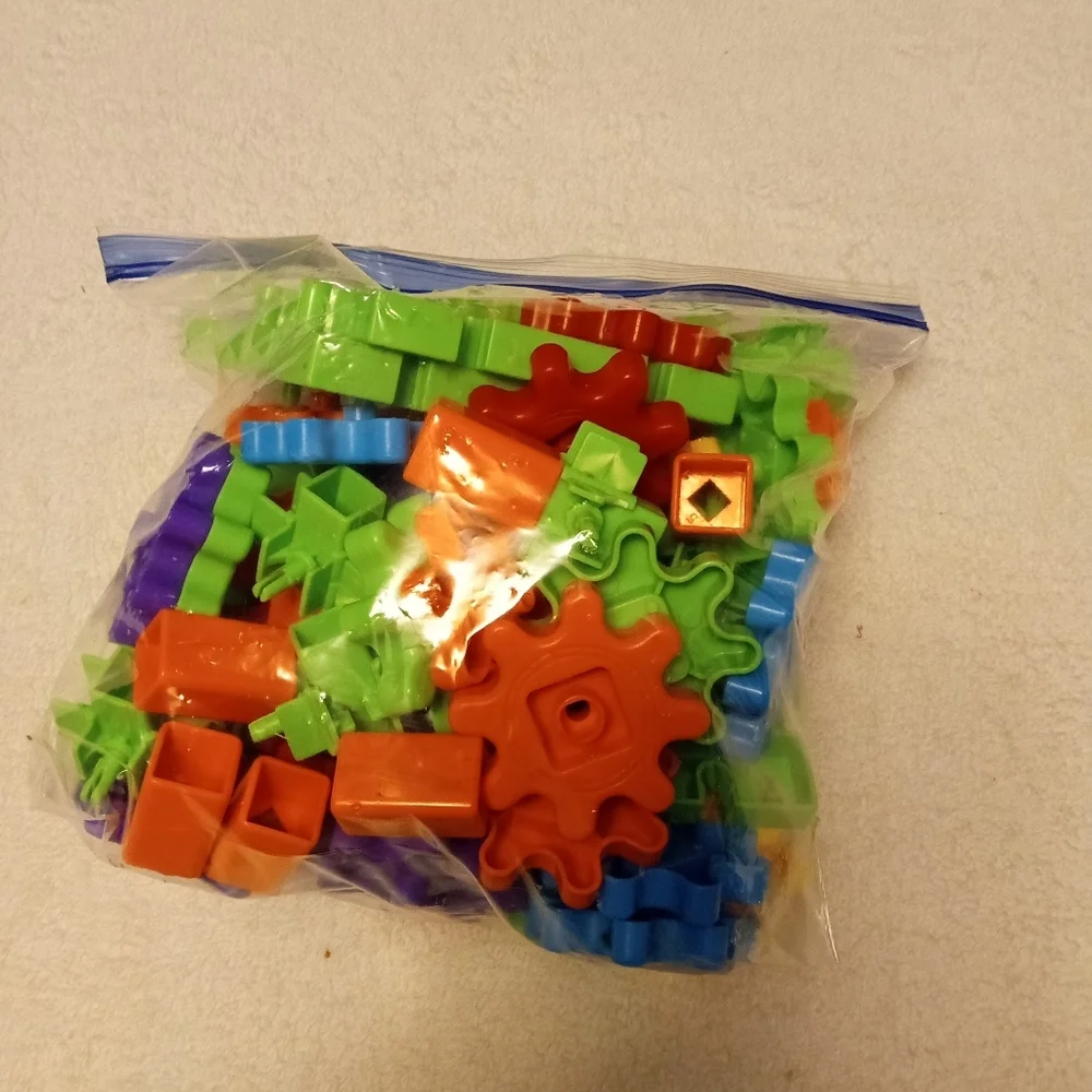 Gear stem building toys